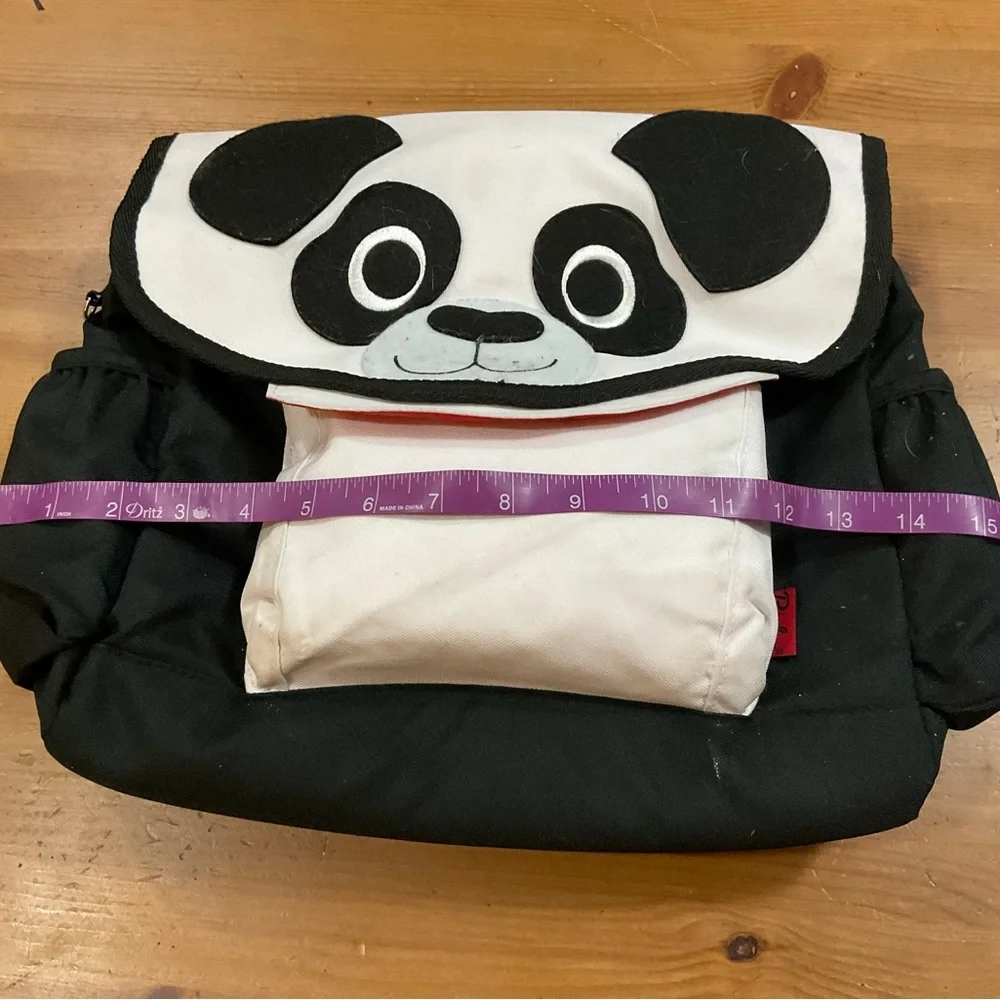 Bixbee Kids: (one here - one there) about/ approximately 16” inch backpack.
